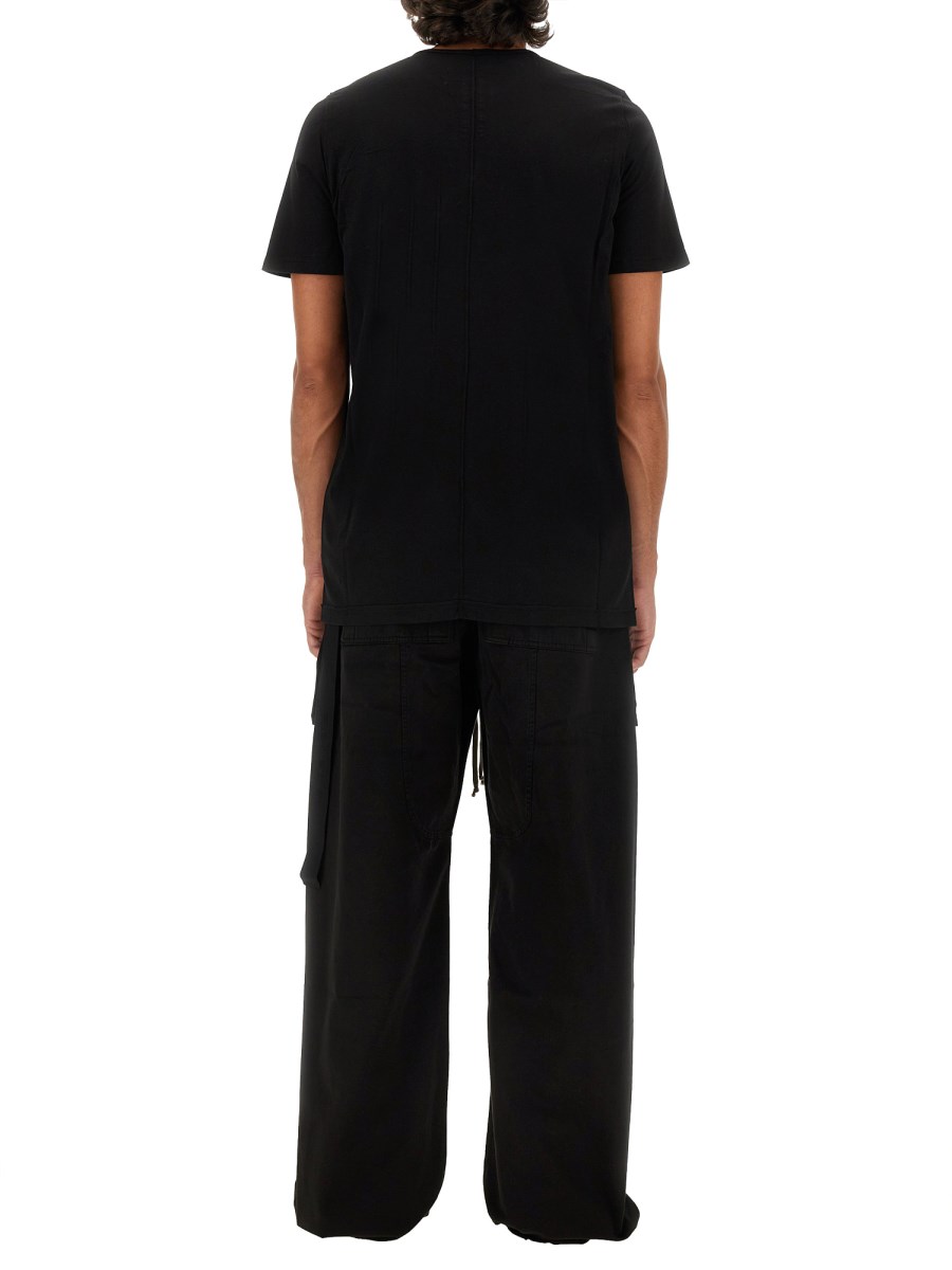 RICK OWENS DRKSHDW T-SHIRT LEVEL T IN JERSEY DI COTONE