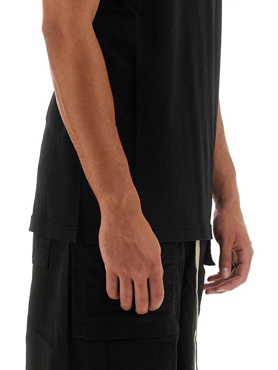 RICK OWENS DRKSHDW T-SHIRT LEVEL T IN JERSEY DI COTONE