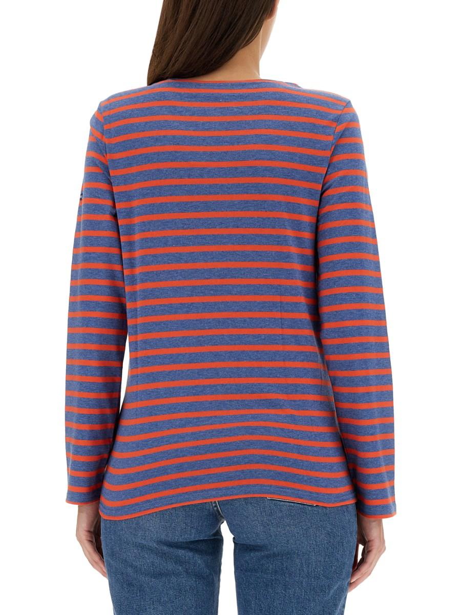 SAINT JAMES T-SHIRT MINQUIERS MODERNE IN JERSEY DI COTONE