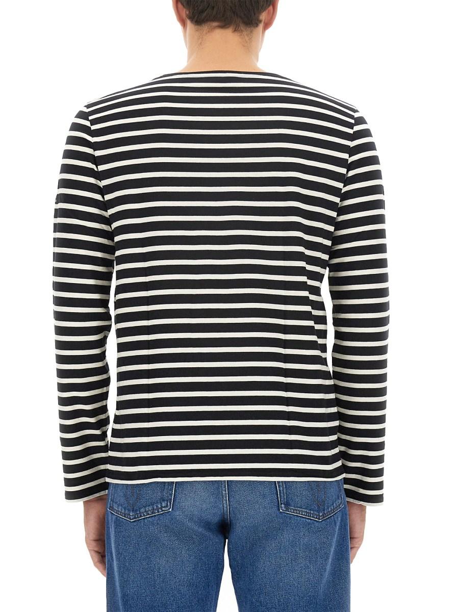 SAINT JAMES T-SHIRT MINQUIERS MODERNE IN JERSEY DI COTONE