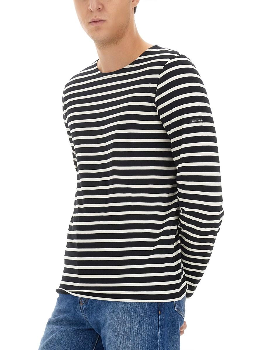 SAINT JAMES T-SHIRT MINQUIERS MODERNE IN JERSEY DI COTONE