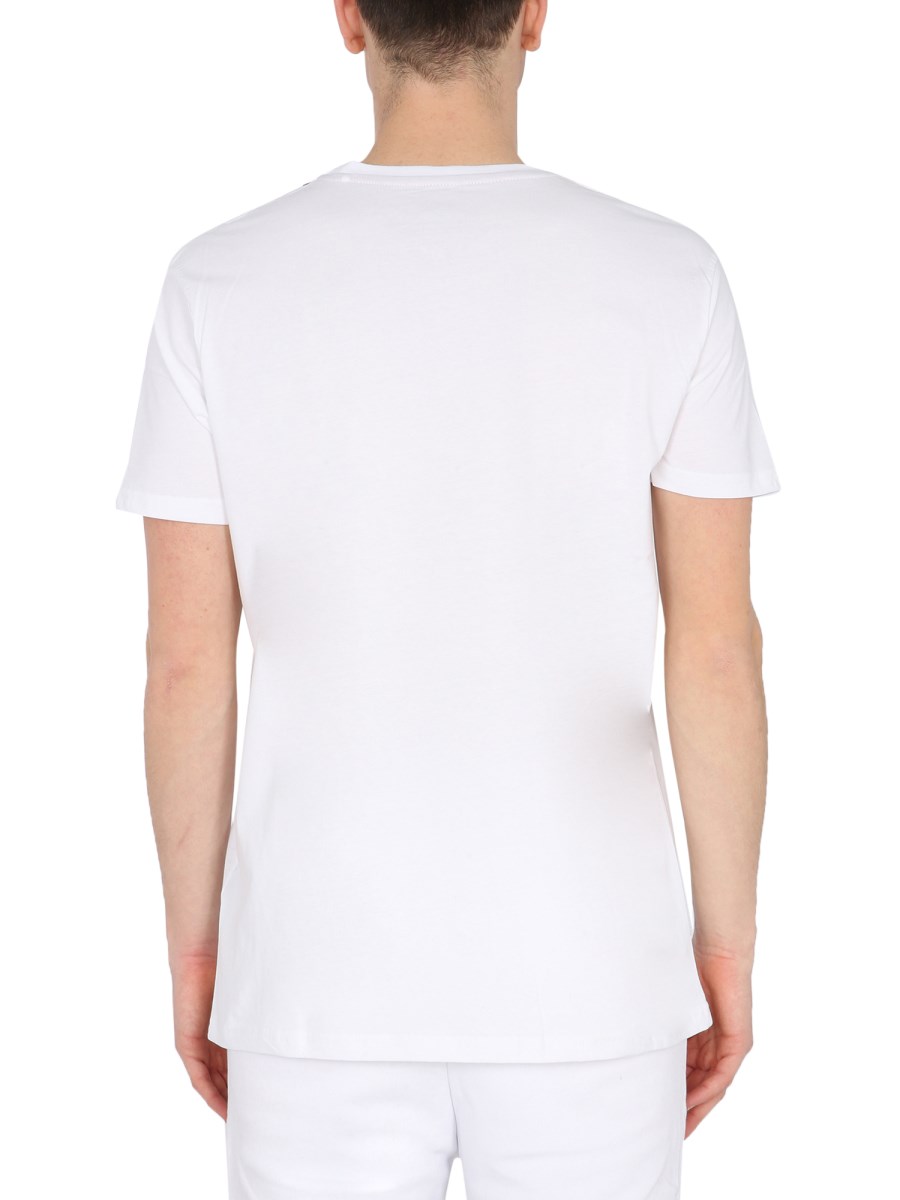 ALPHA INDUSTRIES T-SHIRT MISSION TO MARS IN JERSEY DI COTONE CON STAMPA
