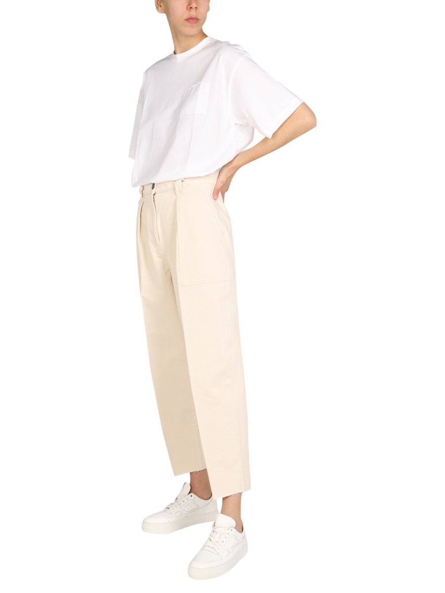 PHILIPPE MODEL T-SHIRT "MONIQUE BRETONNES" IN JERSEY DI COTONE