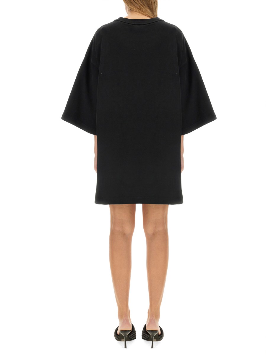 ALEXANDERWANG.T T-SHIRT OVERSIZE FIT IN JERSEY DI COTONE