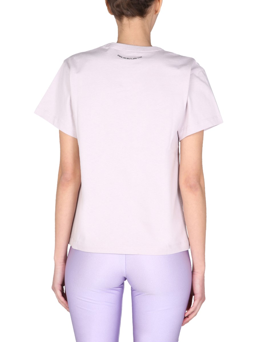 HELMUT LANG T-SHIRT REGULAR FIT IN JERSEY DI COTONE