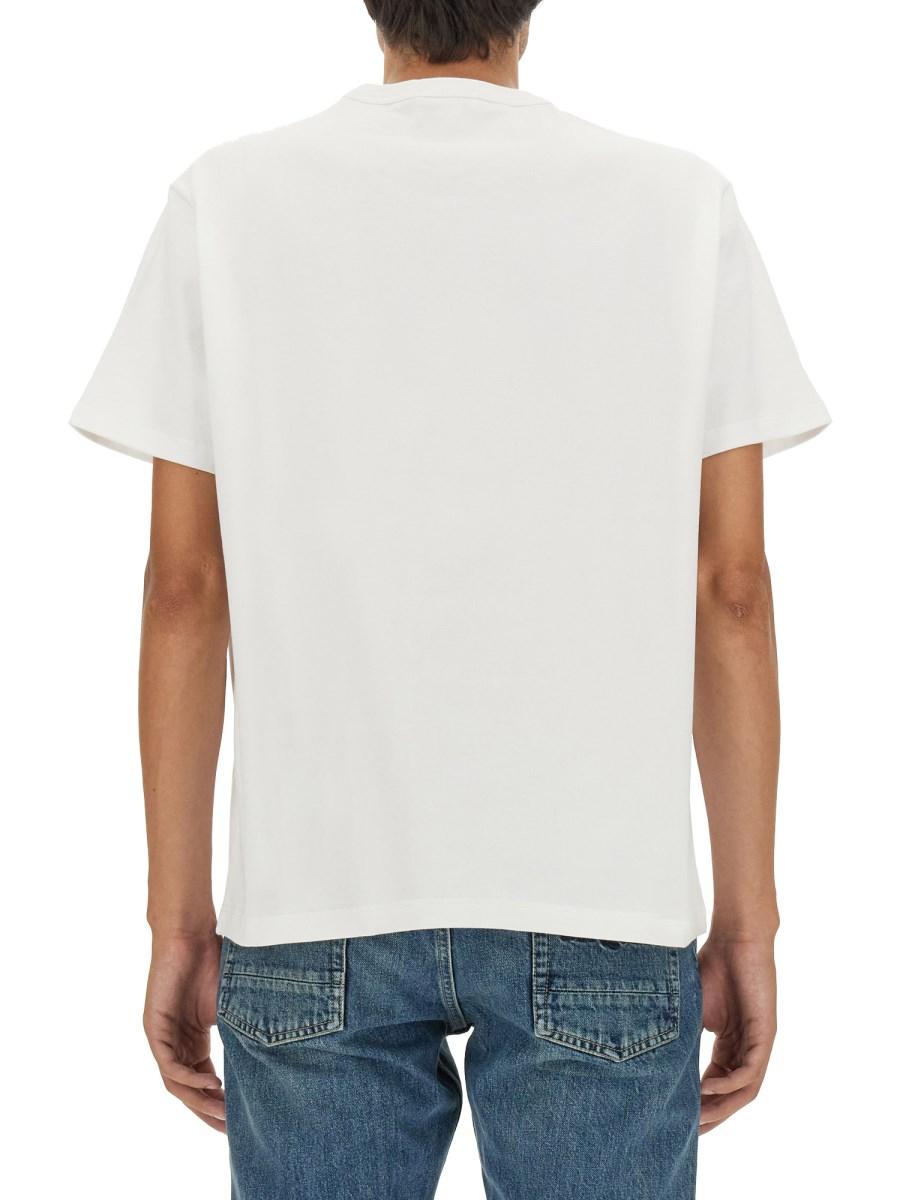 ALEXANDER McQUEEN T-SHIRT REGULAR FIT IN JERSEY DI COTONE