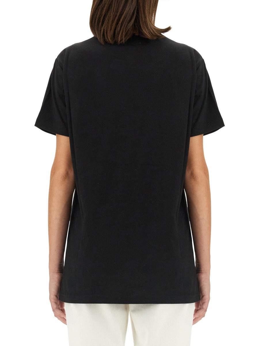 VIVIENNE WESTWOOD T-SHIRT SAFETY PIN IN JERSEY DI COTONE