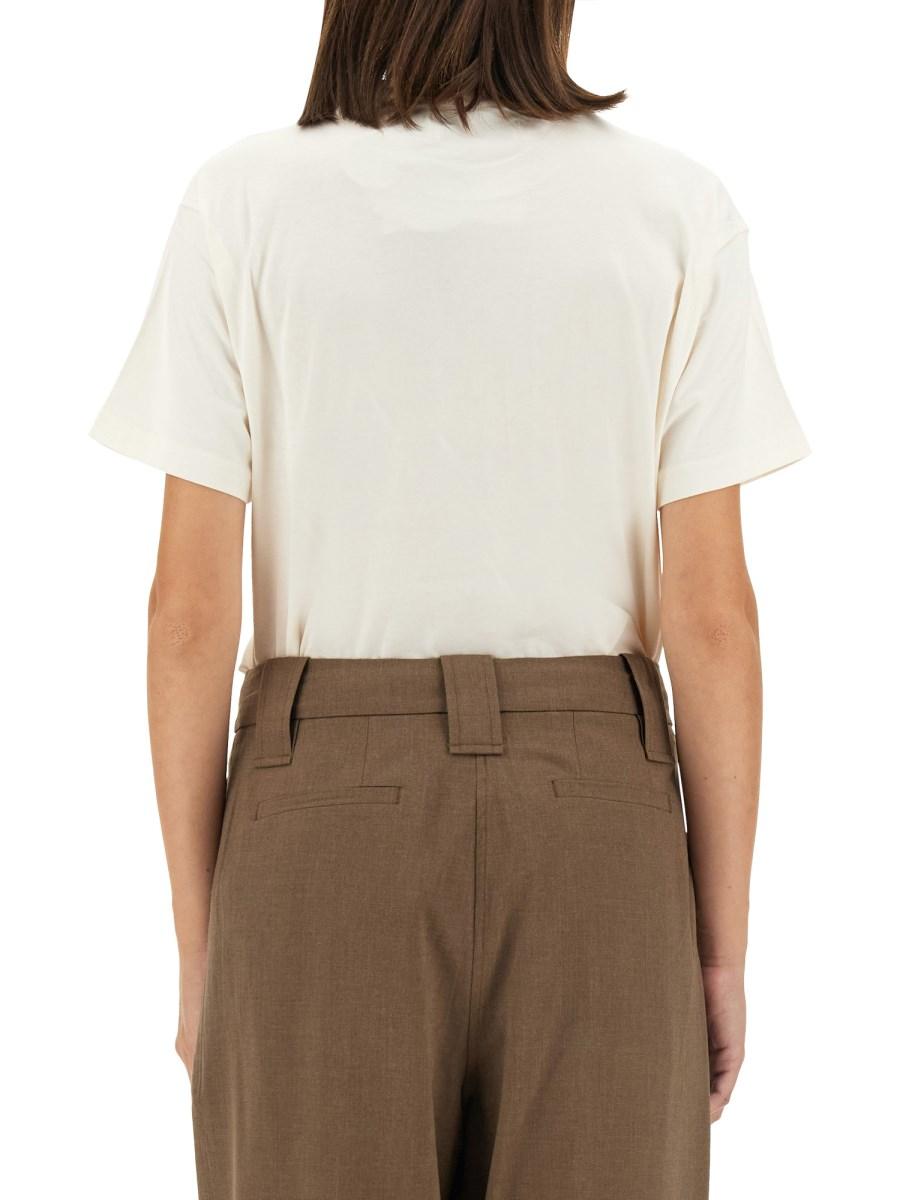VIVIENNE WESTWOOD T-SHIRT SAFETY PIN IN JERSEY DI COTONE