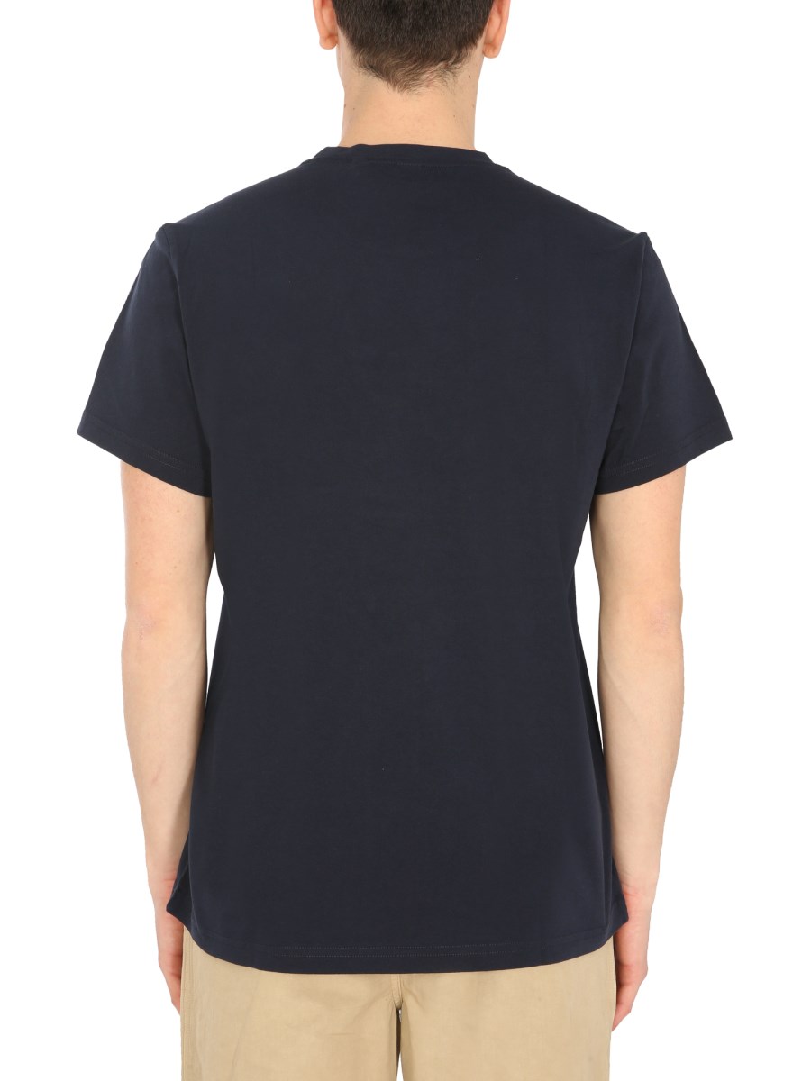 ASPESI T-SHIRT "SILENZIO" IN JERSEY DI COTONE CON STAMPA