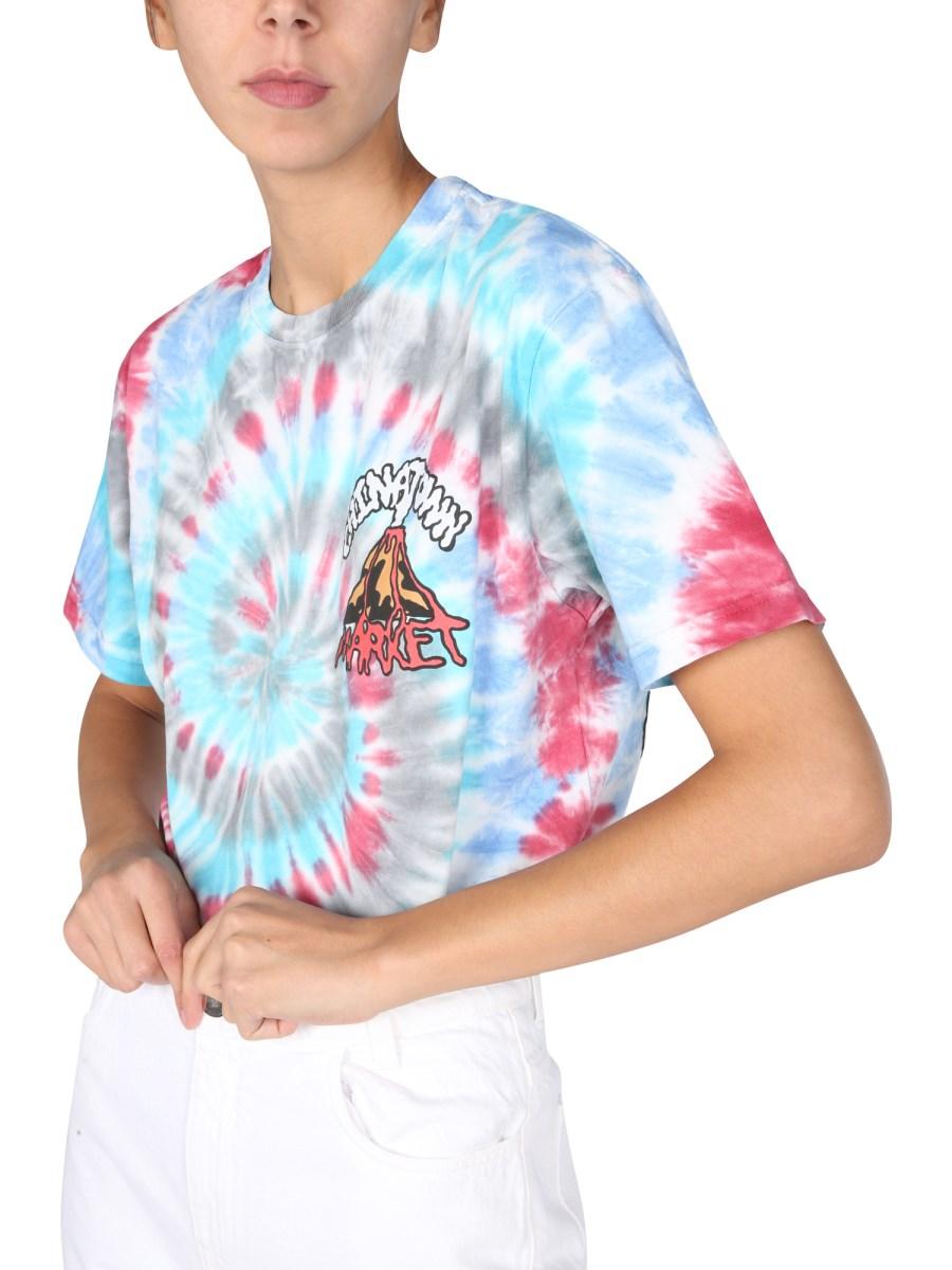 MARKET T-SHIRT "THE NATURE IS THE BEST MEDICINE" IN JERSEY DI COTONE
