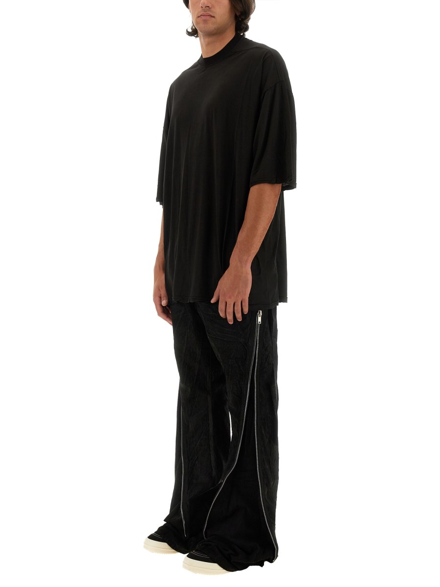 RICK OWENS DRKSHDW T-SHIRT TOMMY IN JERSEY DI COTONE