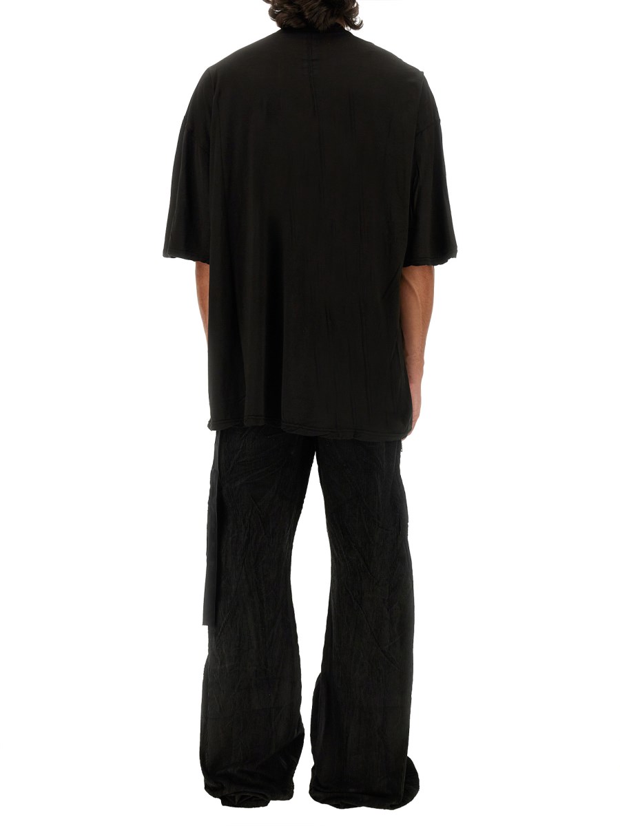 RICK OWENS DRKSHDW T-SHIRT TOMMY IN JERSEY DI COTONE