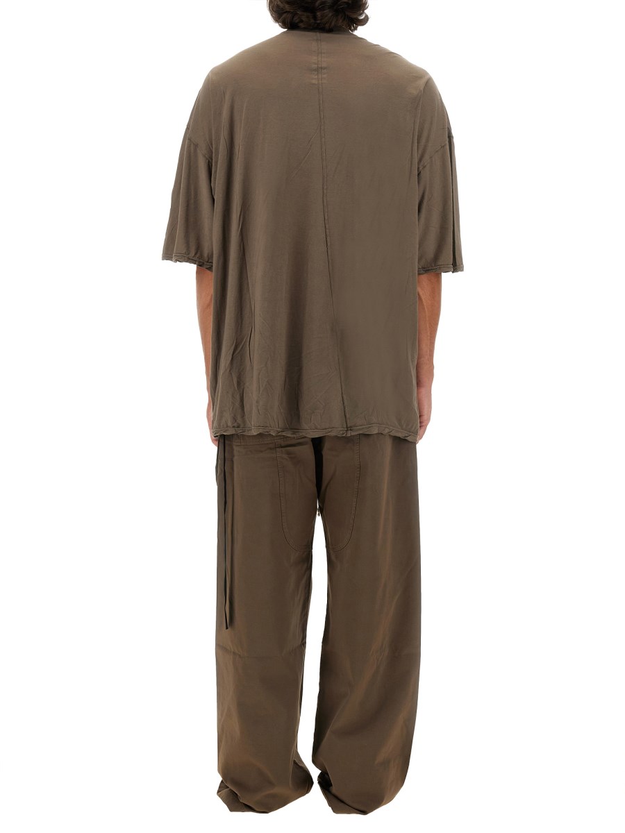 RICK OWENS DRKSHDW T-SHIRT TOMMY IN JERSEY DI COTONE