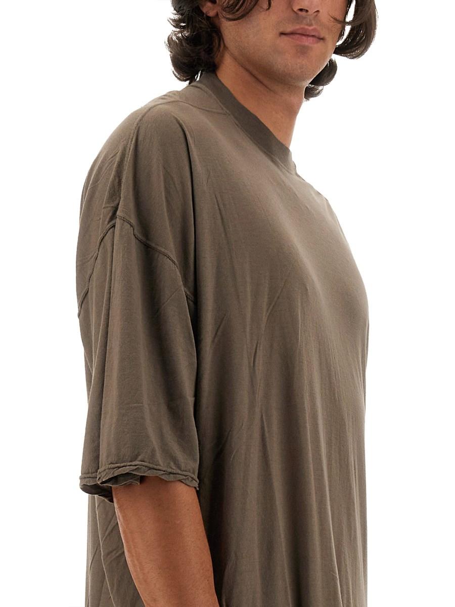 RICK OWENS DRKSHDW T-SHIRT TOMMY IN JERSEY DI COTONE