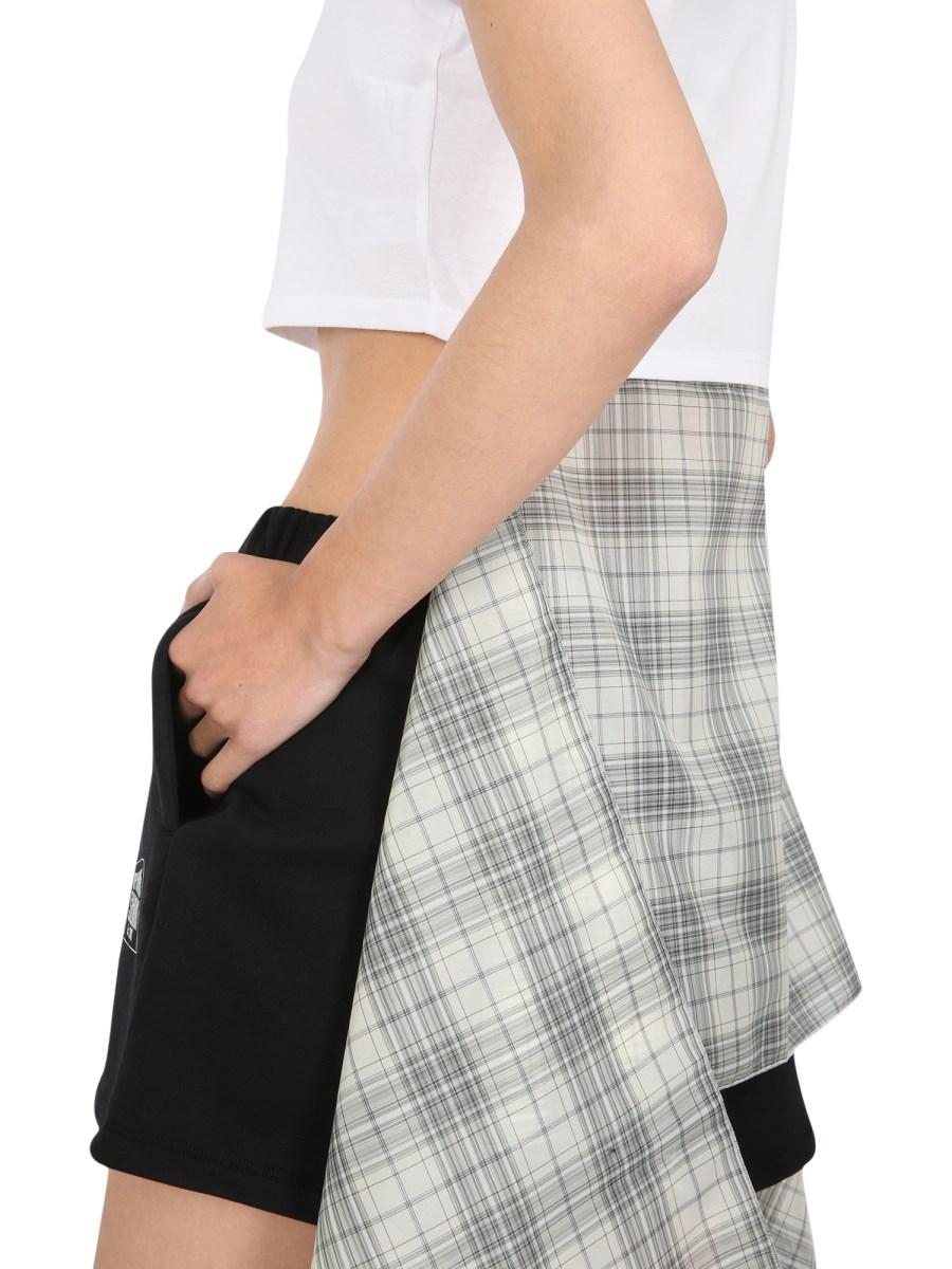OPENING CEREMONY T-SHIRT WORD TORCH HYBRID IN JERSEY DI COTONE