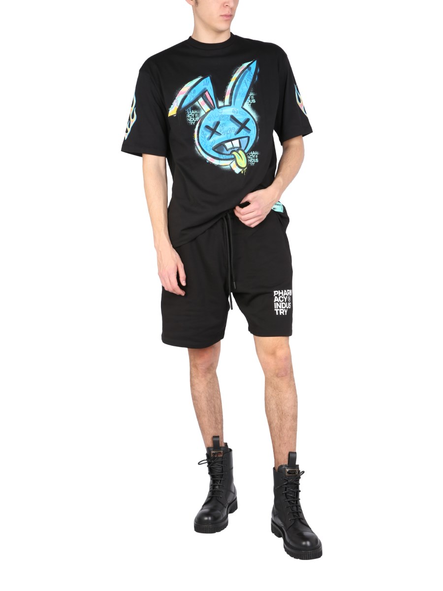 PHARMACY INDUSTRY T-SHIRT "XANNY" IN JERSEY DI COTONE