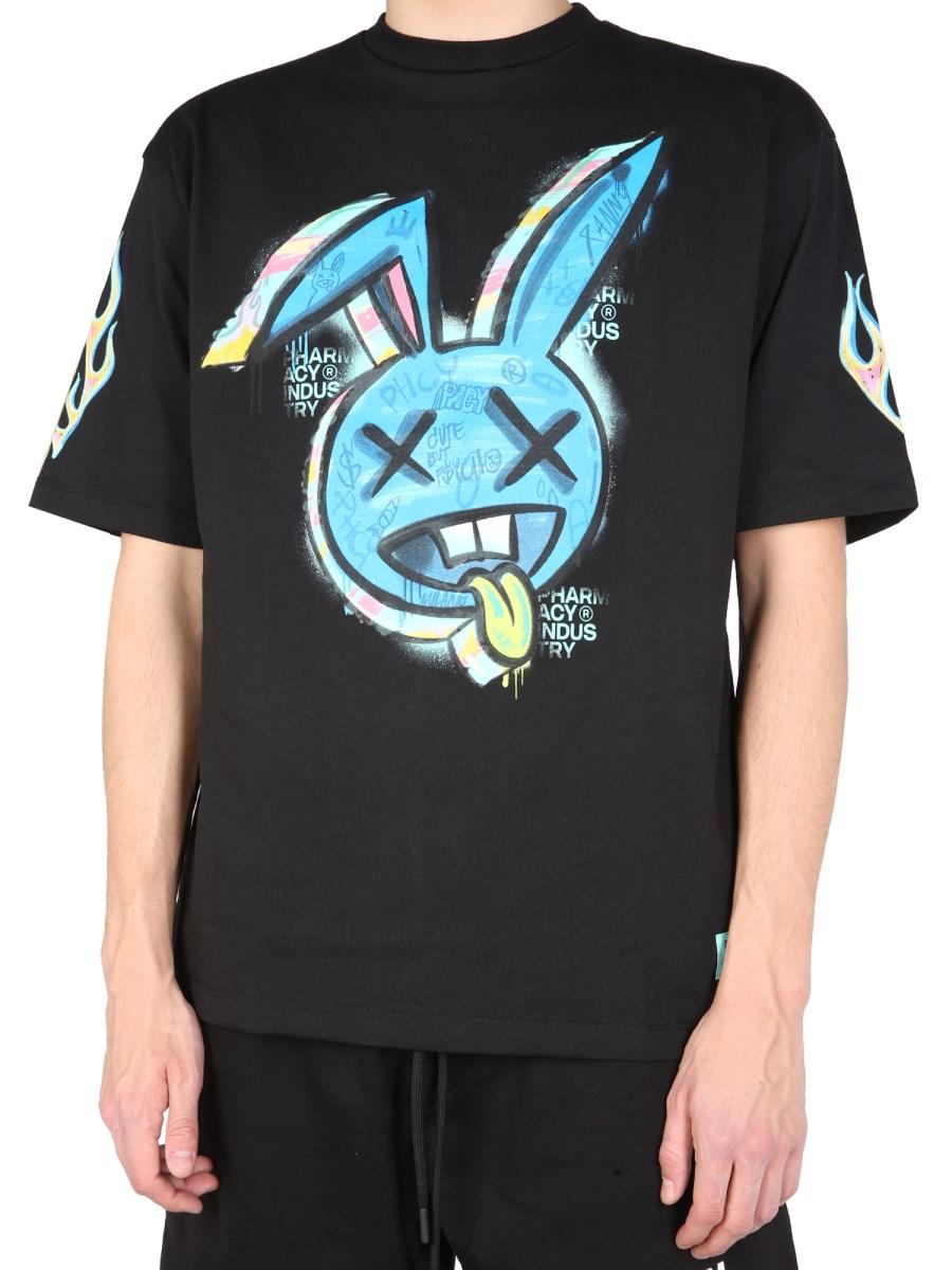 PHARMACY INDUSTRY T-SHIRT "XANNY" IN JERSEY DI COTONE