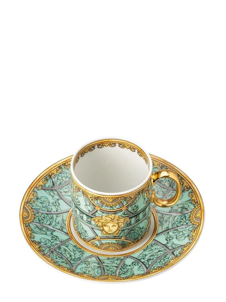 ROSENTHAL MEETS VERSACE TAZZA ARTISTA LA SCALA DEL PALAZZO VERDE