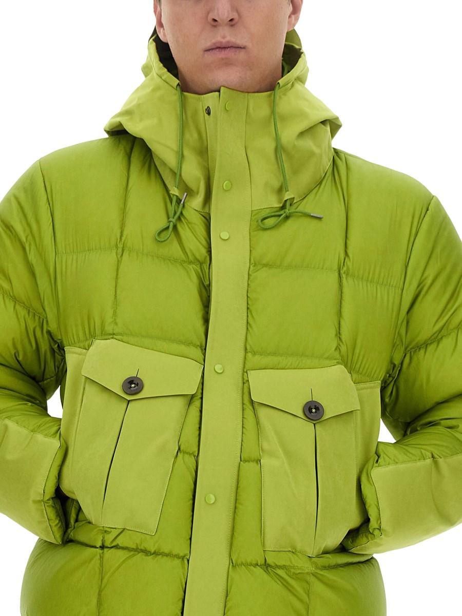 TEN C GIACCA COMBO TEMPEST IN NYLON