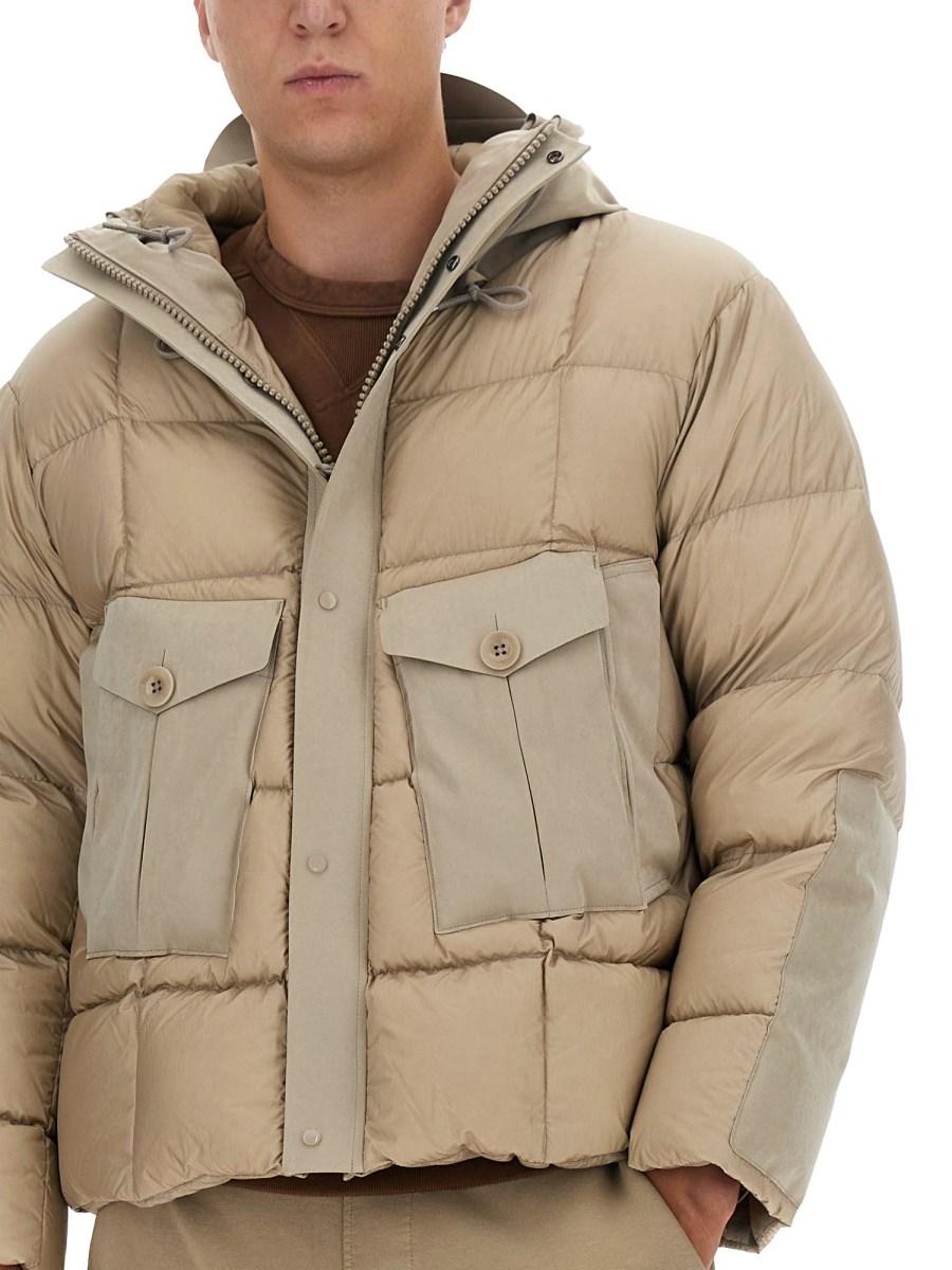 TEN C GIACCA COMBO TEMPEST IN NYLON