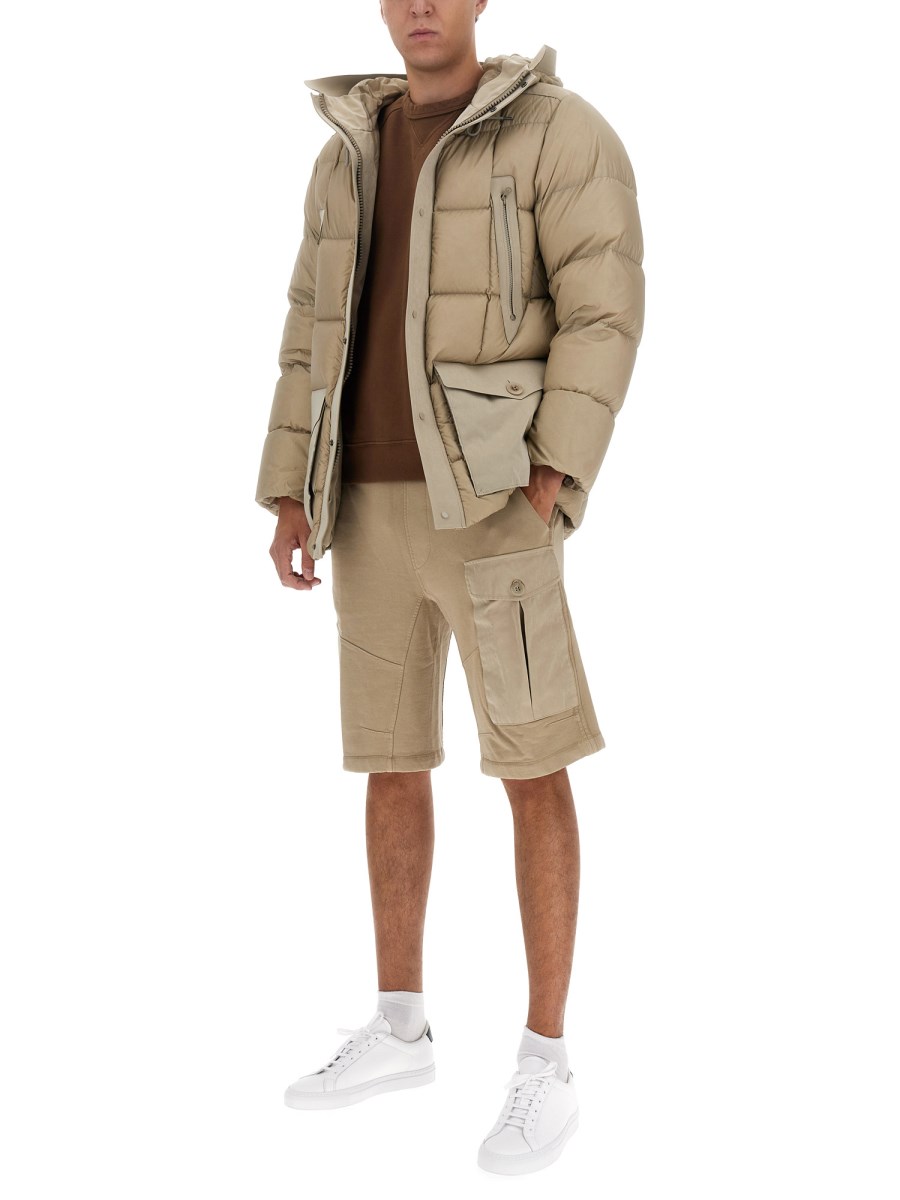 TEN C GIACCA NORSEL COMBO IN NYLON