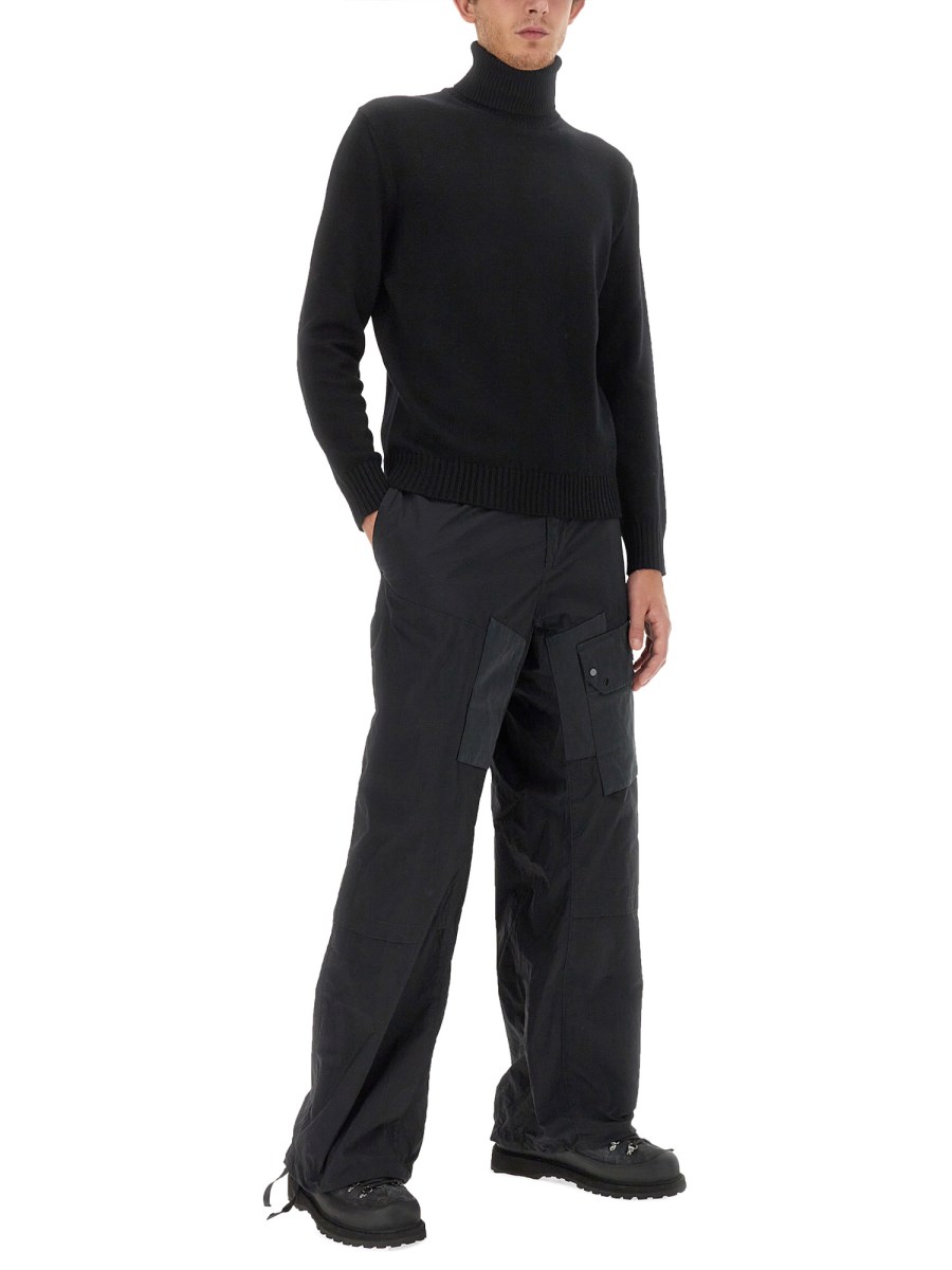 TEN C PANTALONE CARGO IN NYLON