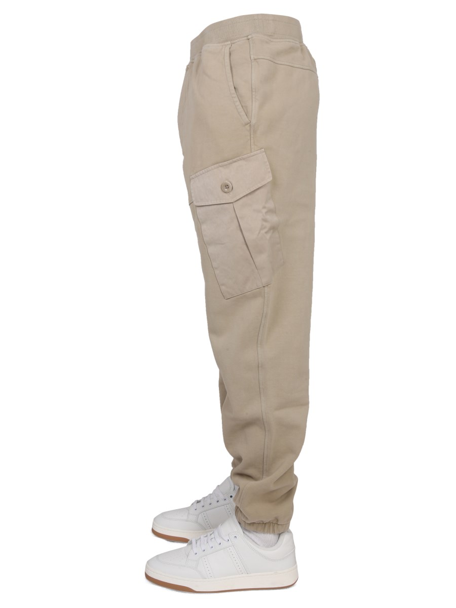 TEN C PANTALONE JOGGER IN FELPA DI COTONE