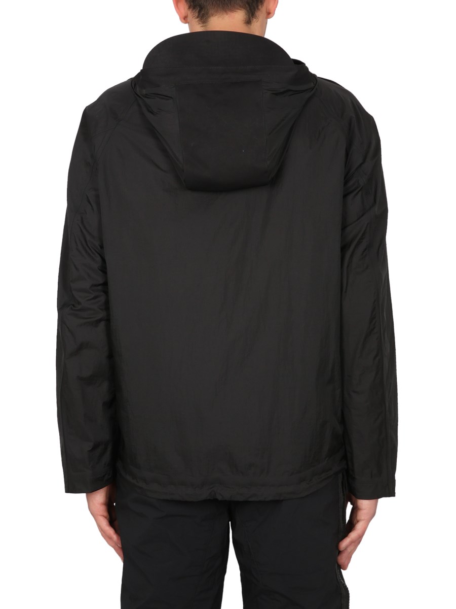 TEN C PARKA SHORT COMBO BONDED IN TESSUTO TECNICO