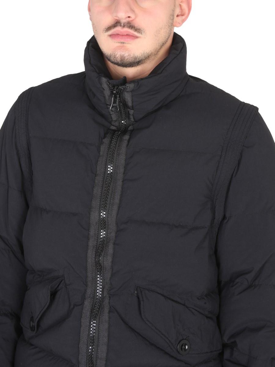 TEN C PIUMINO CON MANICHE REMOVIBILI IN NYLON