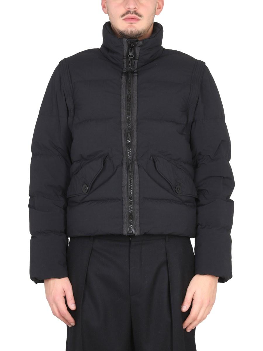 TEN C PIUMINO CON MANICHE REMOVIBILI IN NYLON