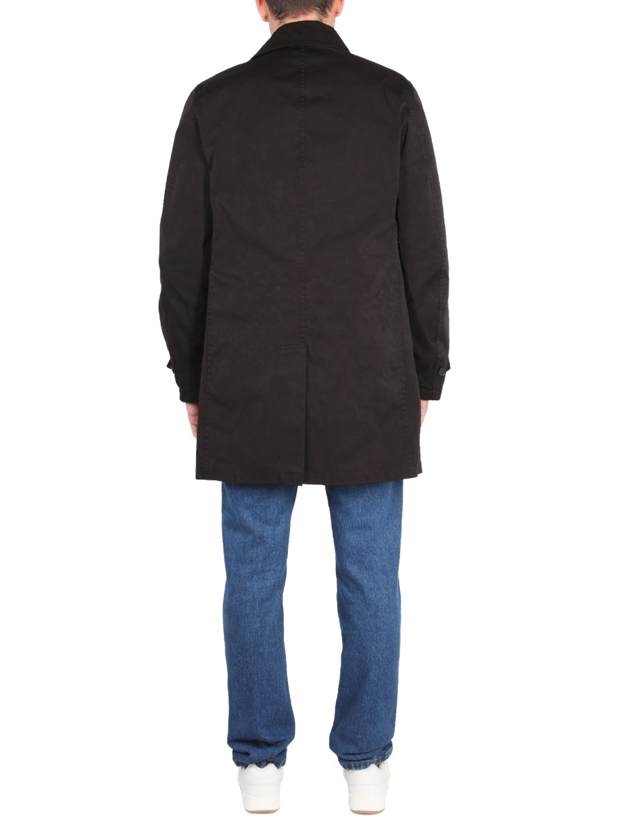 TEN C TRENCH MONOPETTO CON BOTTONI