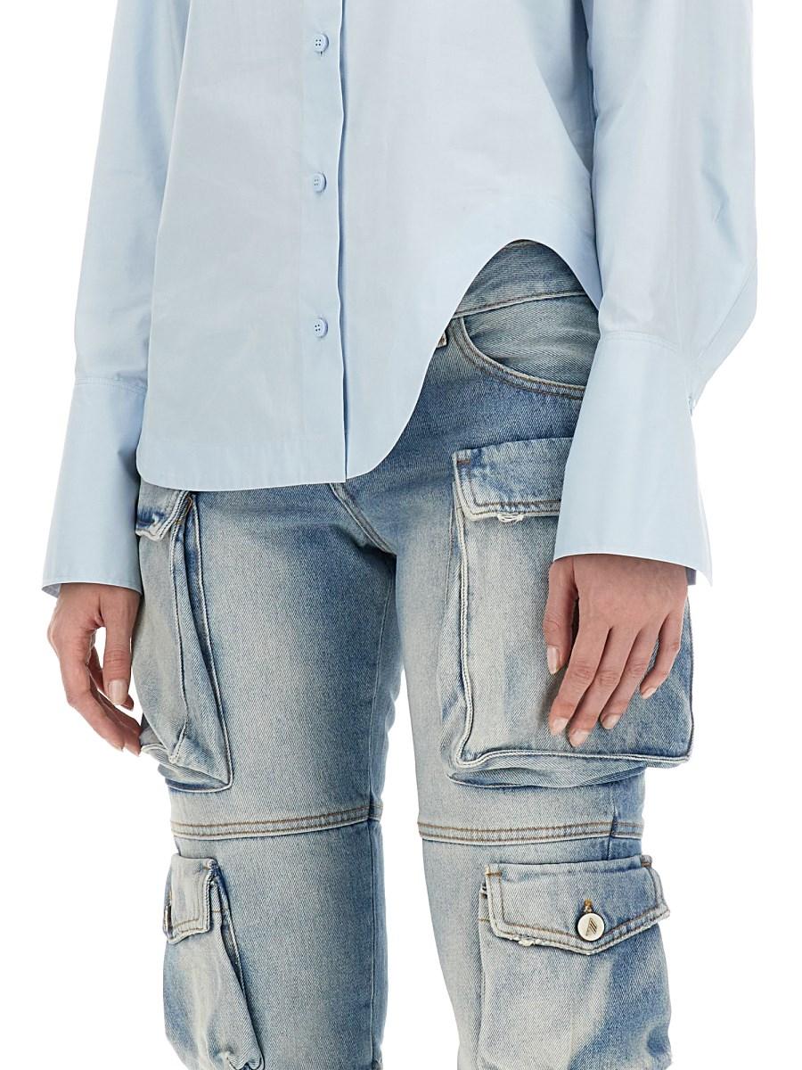 THE ATTICO CAMICIA "DIANA" IN POPELINE DI COTONE