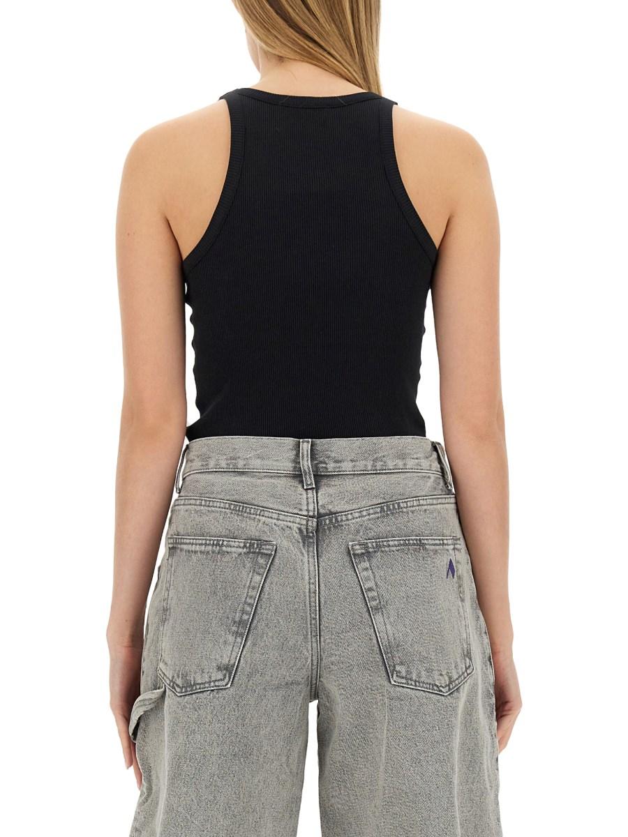 THE ATTICO CANOTTA IN JERSEY A COSTINA