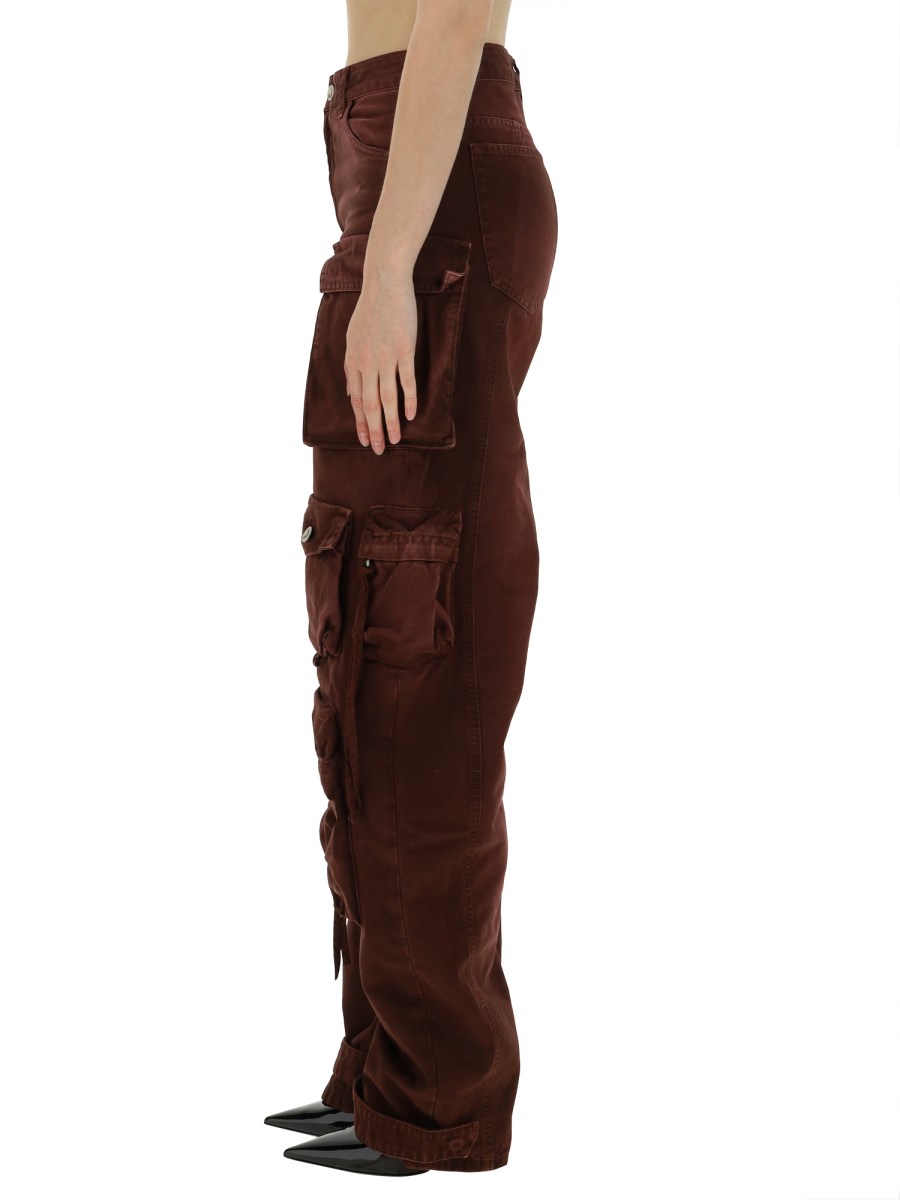 THE ATTICO JEANS FERN IN DENIM DI COTONE