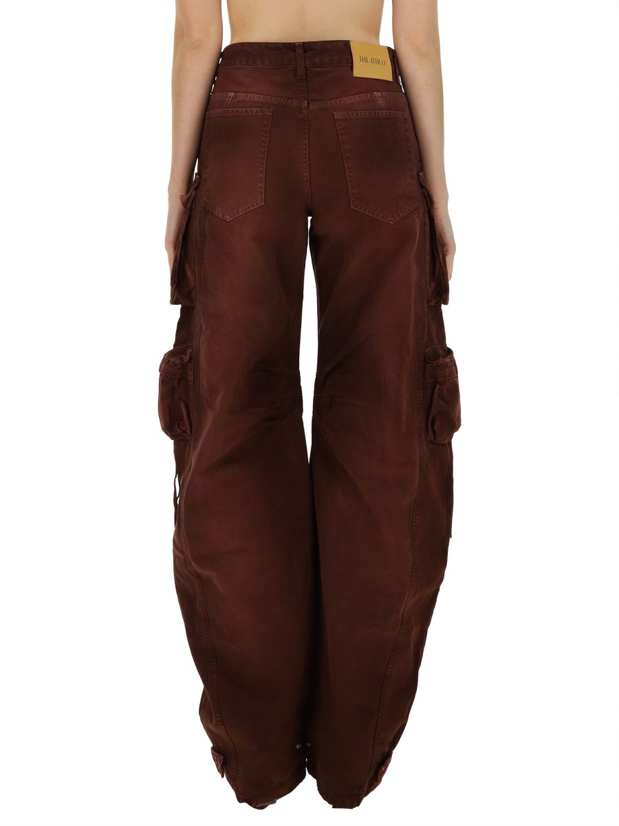 THE ATTICO JEANS FERN IN DENIM DI COTONE