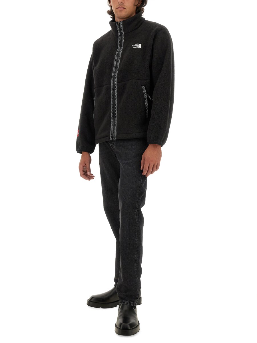 THE NORTH FACE GIACCA CON ZIP E LOGO