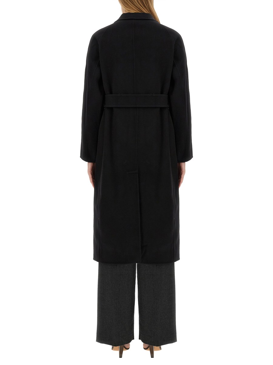 THEORY CAPPOTTO IN LANA CON CINTURA