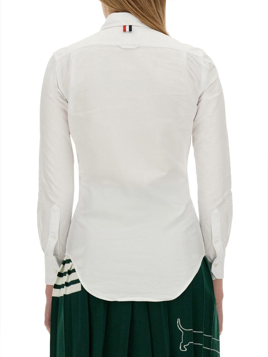 THOM BROWNE CAMICIA CON LOGO