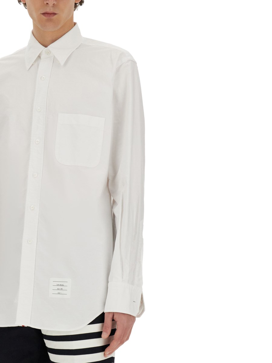 THOM BROWNE CAMICIA IN COTONE