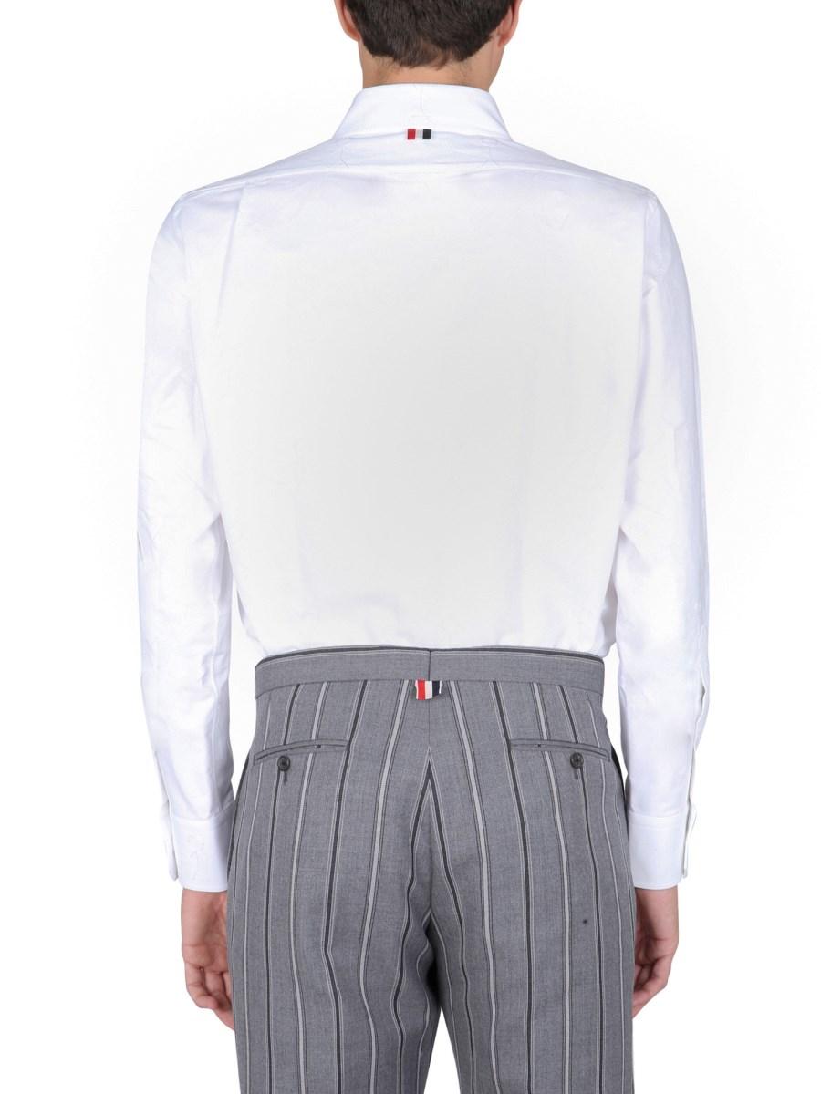 THOM BROWNE CAMICIA "MR THOM" IN MISTO VISCOSA