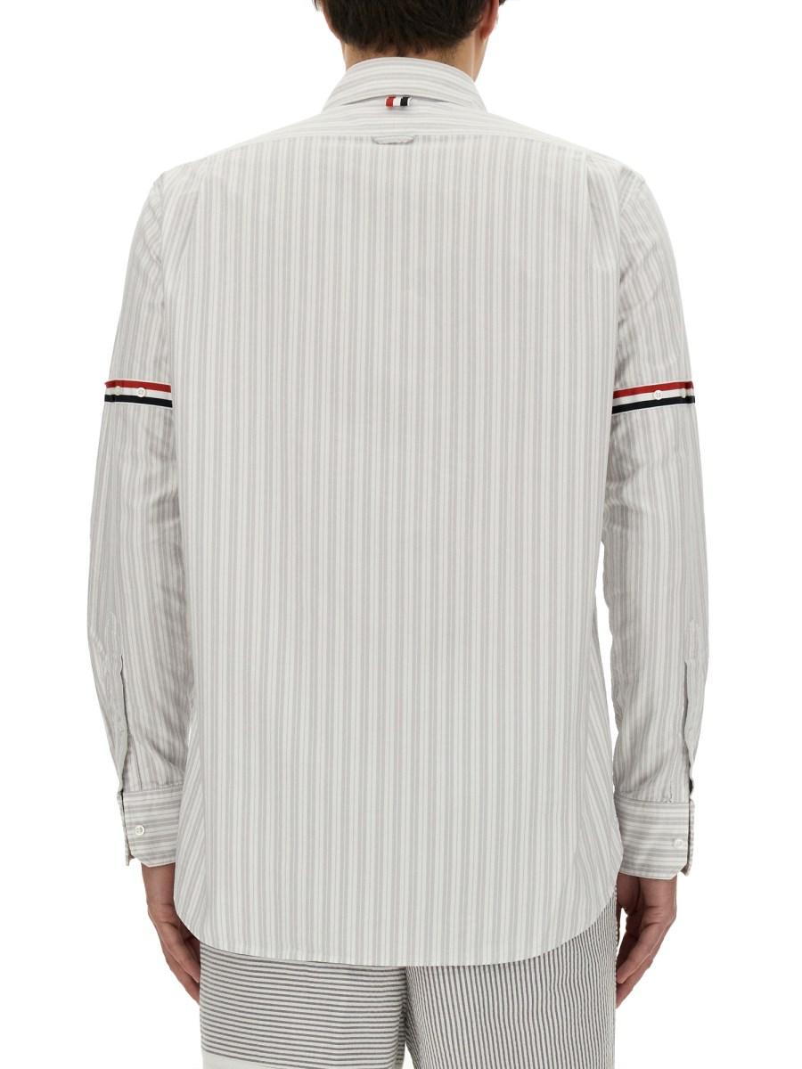 THOM BROWNE CAMICIA STRAIGHT FIT