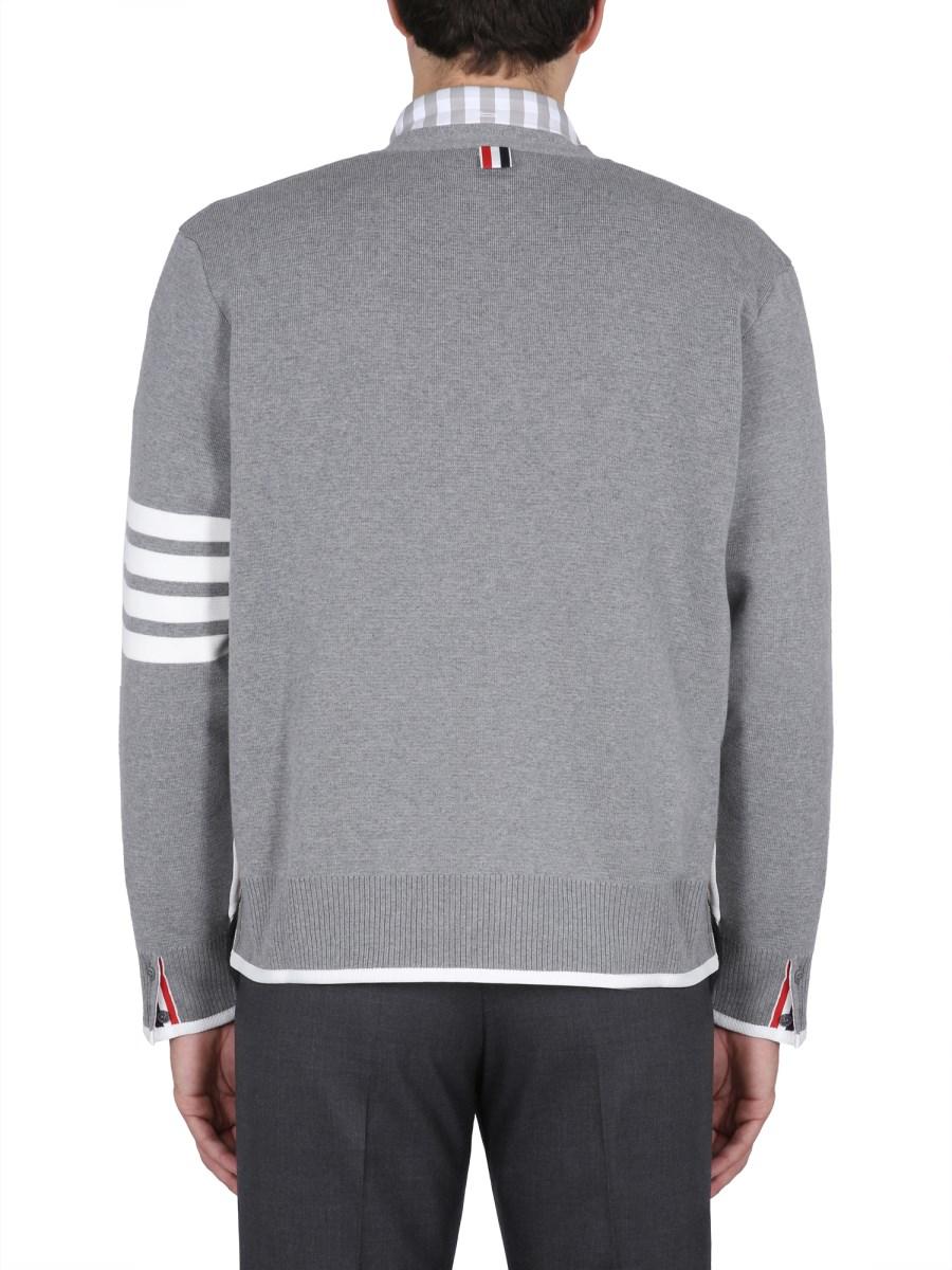 THOM BROWNE CARDIGAN 4BAR STRIPE