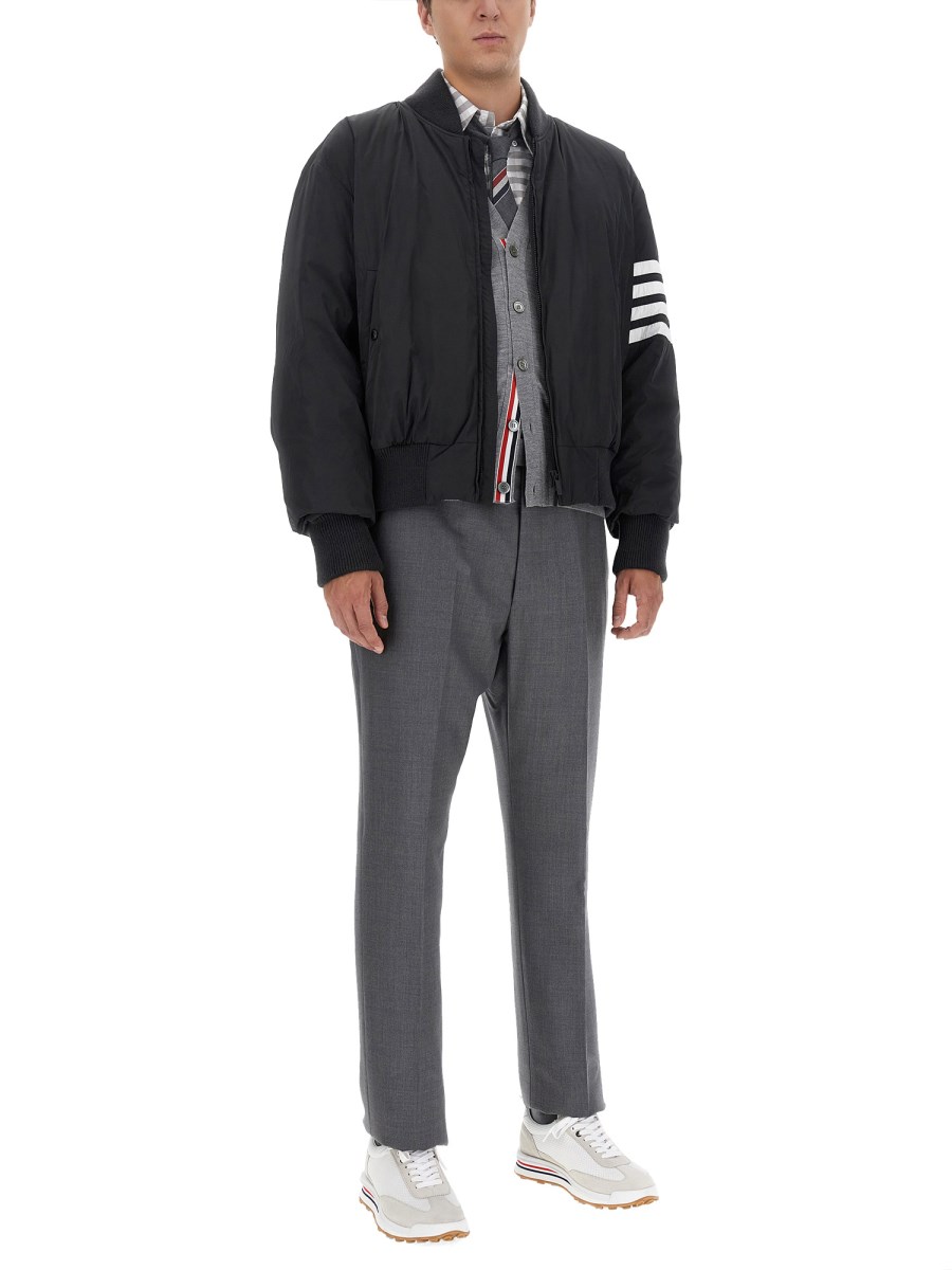 THOM BROWNE CARDIGAN 4BAR STRIPE