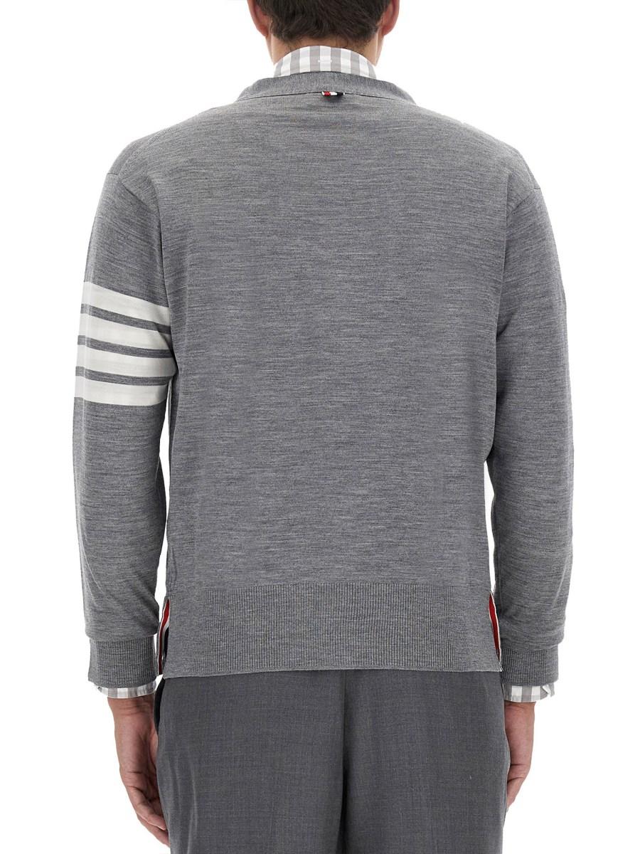 THOM BROWNE CARDIGAN 4BAR STRIPE