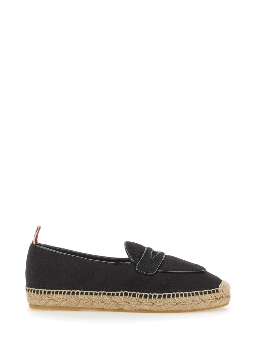 THOM BROWNE ESPADRILLA PENNY VARSITY