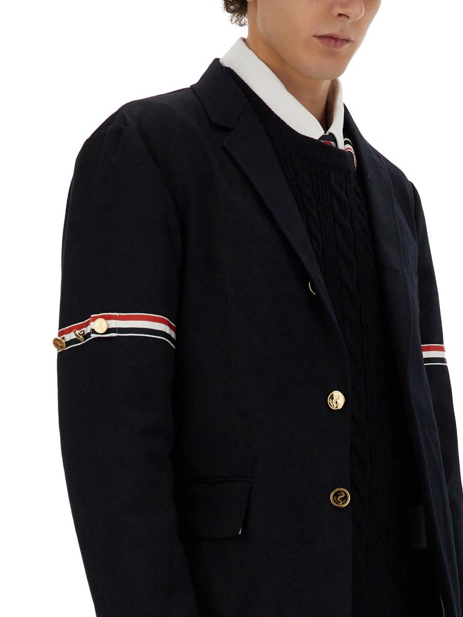 THOM BROWNE GIACCA MONOPETTO