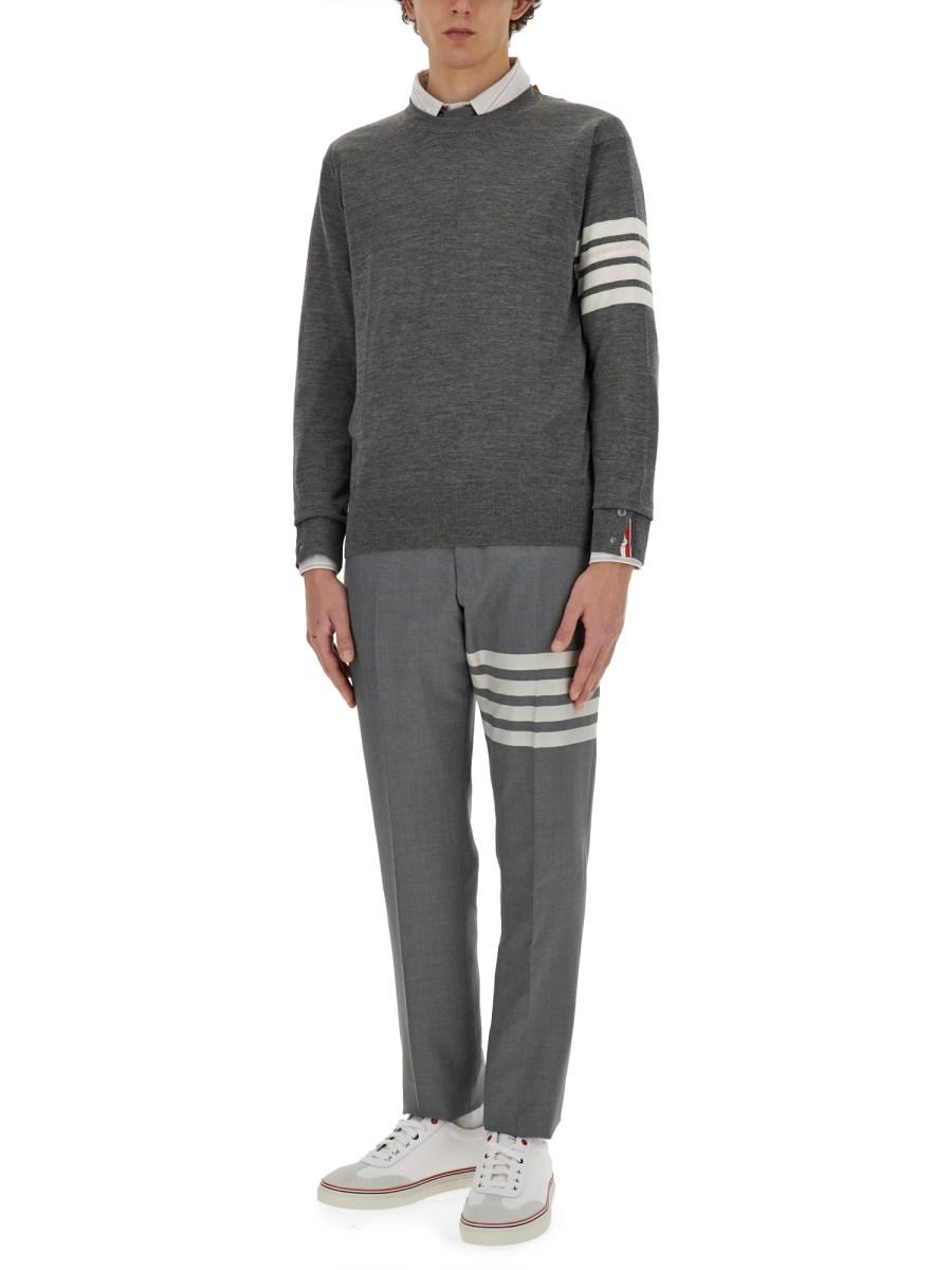 THOM BROWNE MAGLIA 4BAR STRIPE