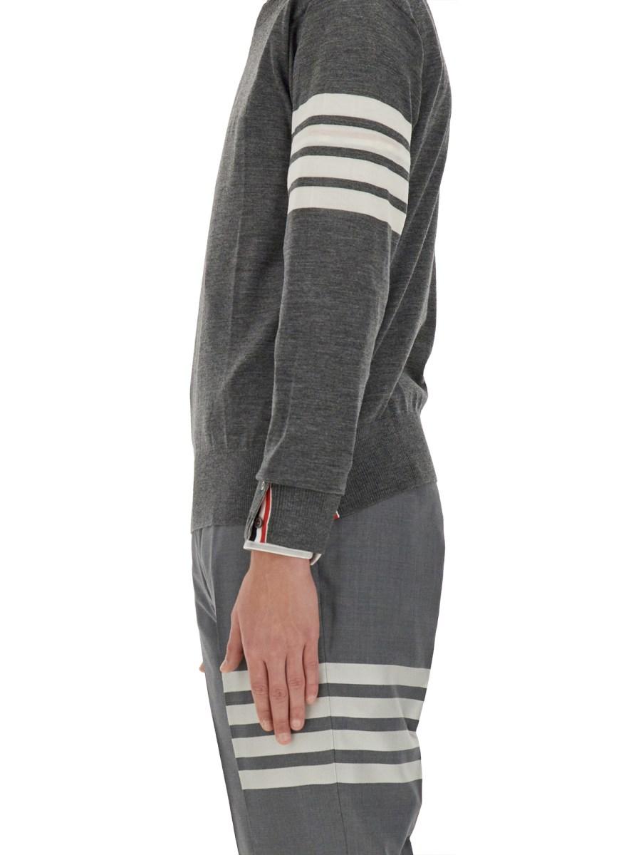 THOM BROWNE MAGLIA 4BAR STRIPE