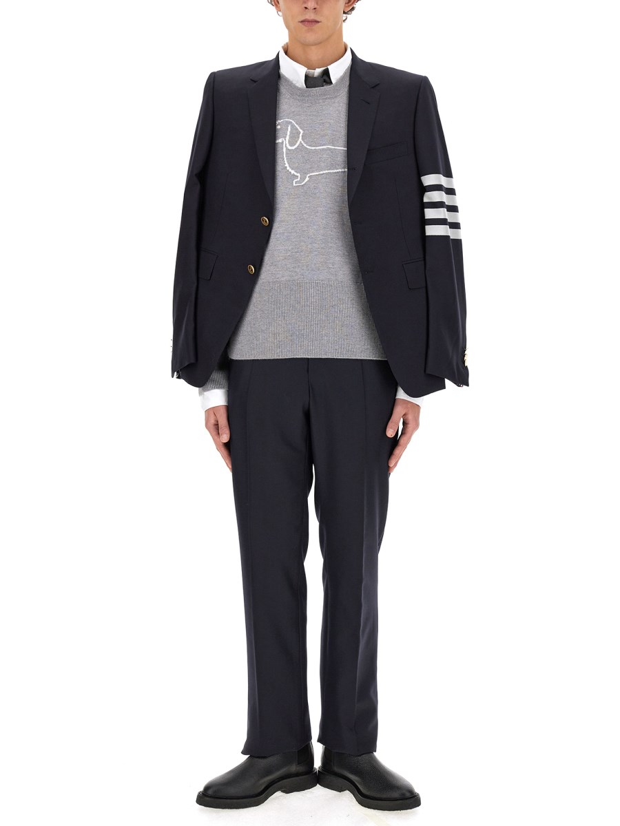 THOM BROWNE MAGLIA HECTOR IN LANA MERINO