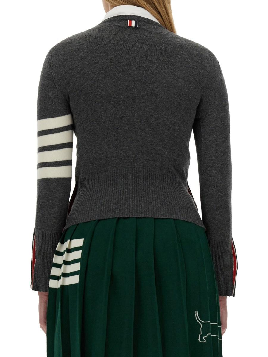 THOM BROWNE MAGLIA IN CASHMERE